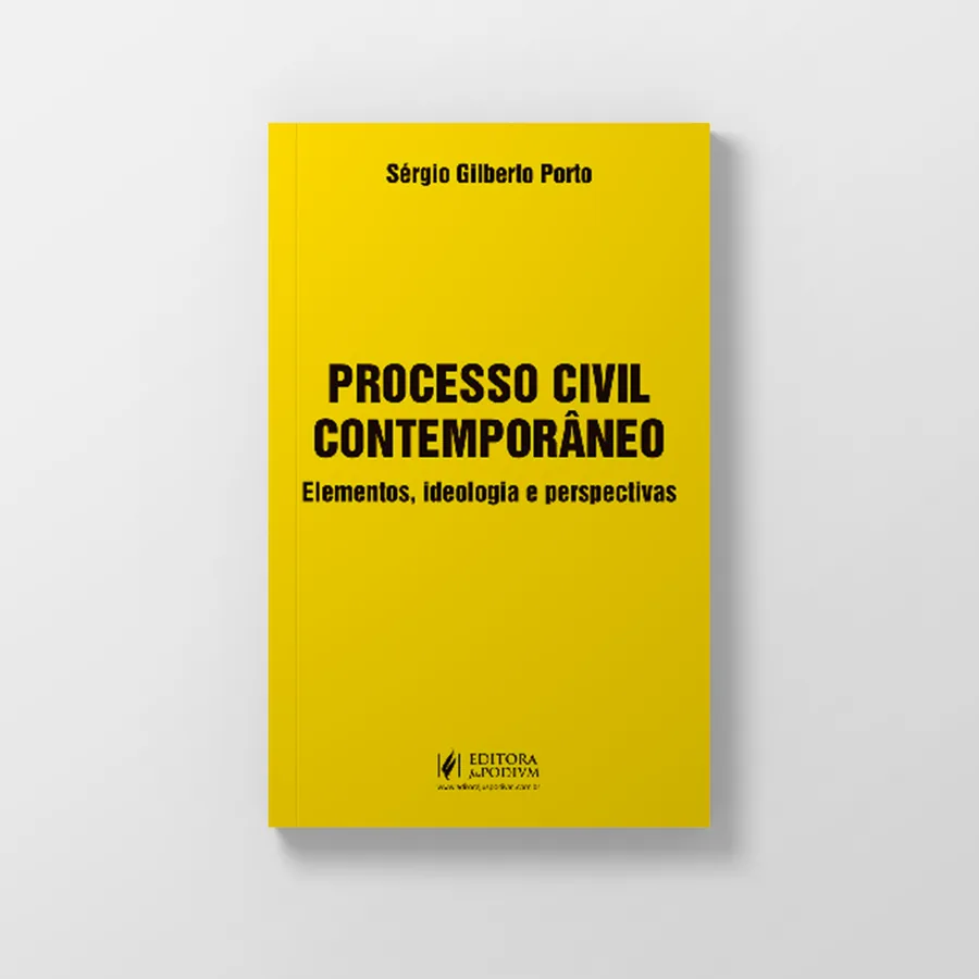 Capa: Processo Civil Contemporâneo: Elementos, Ideologia e Perspectivas.